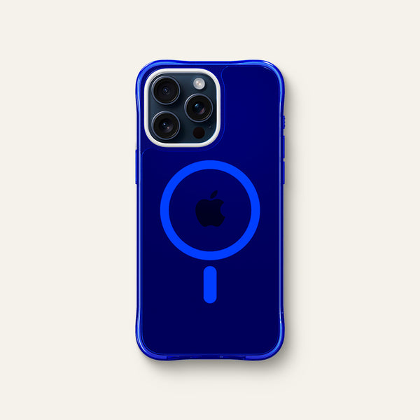 MagSafe-kompatibles transluzentes iPhone 15 Pro Cover mit Halterung - Dealy